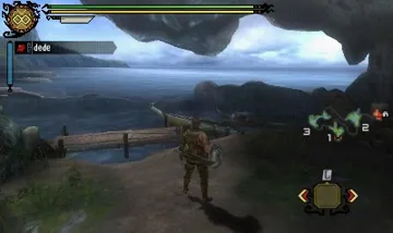 Monster Hunter 3G (Japan) (Rev 1) screen shot game playing